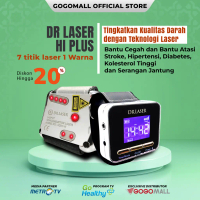 DR LASER Hi Plus Alat Terapi-Laser Terdaftar AKL Terapi Diabetes Kolesterol Hipertensi Original Gogo