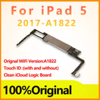 32/64/128GB 2017 2018 2019 9.7/10.2inch Logic Board Original A1822 A1893 A2197 For Ipad 5/6/7 generation Mainboard Clean iCloud