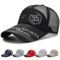 All Mesh Baseball Cap Outdoor Sports Peaked Cap Baseball Cap Travel Sun Protection Hat