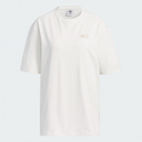 adidas 上衣 女款 短袖上衣 運動 三葉草 OD TEE 2 白 IK8614