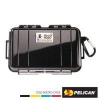 美國 PELICAN 1050 Micro Case 微型防水氣密箱 全黑色 公司貨
