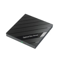 7 in 1 USB 3.0 Type C External CD DVD RW Optical Drive with Card Reader USB Hub DVD Player Burner Re