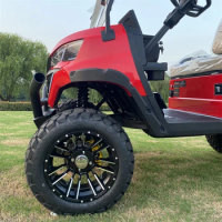 Chinese 4 Person 72V Electric Golf Cart 2+2 Seater 5kw/7kw Lithium Battery Off Road Golf Carts Hunting Golf Cart with CE DOT