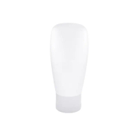 【收納家】霧面透軟管LDPE翻蓋倒立瓶｜60ml 5入組(空瓶 塑膠瓶 乳液瓶 旅行分裝瓶)