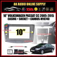 Volkswagen VW Passat CC B7 2005 - 2016 Android player 10\ inch Casing + Socket With Canbus - M10740 