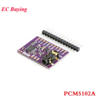 Interface I2S PCM5102A DAC Decoder GY-PCM5102 I2S Player Module pHAT Format Board Digital PCM5102 Audio Board