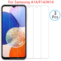 protective tempered glass for samsung galaxy a14 5g f14 m14 screen protector on samsunga14 a f m 14 n14 film samsun 14a 14m 14f