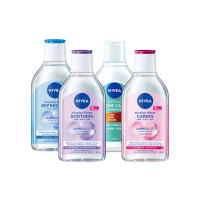 【NIVEA 妮維雅】卸妝水400ml全系列(B5卸妝水/舒敏/水潤/5效淨痘/敏感肌適用)
