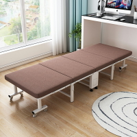 折疊床辦公室午休床椅家用加固便攜式單人床簡易成人陪護床午睡床