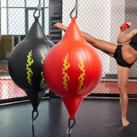 PU Boxing Speed Ball Hanging Punching Bag For Thai Fitness Inflatable Boxing Response Training Ball Gym Fitness Sports Equipment