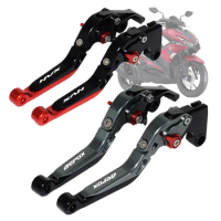 For Yamaha NVX155 AEROX 155 Motorcycle Accessories CNC Aluminum Adjustable Foldable Extendable Scooter brake Clutch levers