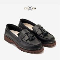 Lederweren Leder Loafer Woman 2 Sepatu Loafer Wanita Sepatu Formal Shoes Kerja slop