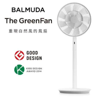 BALMUDA The GreenFan 12吋DC直流電風扇-白x灰 EGF-1800-WG
