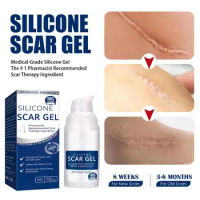 100% Silicone Scar Removal Cream Gel Burn Surgical Scar Cesarean Scar Repairing Stretch Marks Whitening Pigmentation Corrector