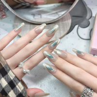 (Heart of the Ocean) Elegant and Luxurious, Brightening, Gold-Plated Cat Eye Sparkling, Luxurious We