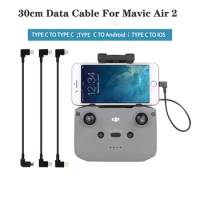 Data Cable For Mavic MINI 2 Control Micro USB Type-c IOS Android OTG For DJI Mavic Air 2 Tablet Smartphone Drone Accessories
