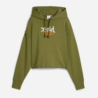 Jaket X X-Girl Graphic Hoodie Tr 624708 33 XL