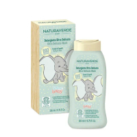 【Naturaverde BIO】自然之綠-小飛象洋甘菊舒敏雙效洗髮沐浴露(200ml/新生兒適用)