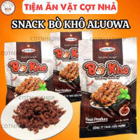 Sỉ Combo gói snack bò khô yummy yummy Aluowa (gói 28g), snack Ăn vặt cổng trường, tuổi thơ