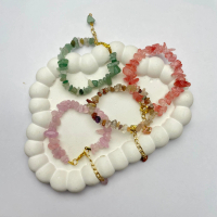 Gelang tali Etnik /Gelang batu chip / Gelang batu vintage/ Gelag abstrak / Gelang batu pecah/gelang 