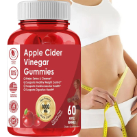 Apple Cider Vinegar Gummies ACV Supplement Fruit Flavor Gummies for Weight Management Nutrition