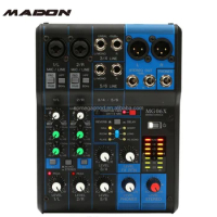 MADON Factory Direct Supplier Professional mg06 xu DJ Audio Mixer Console