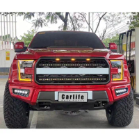 Car bumpers turning for Ford ranger T6 T7 T8 2012-2020 year upgrade to 2020 F150 raptor look model car body kit