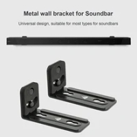 SoundBar Wall Mounted Bracket For Xiaomi Samsung Sony LG JBL Polk Audio Bose TV Speaker Soundbar Metal Non-slip Shelf Stand