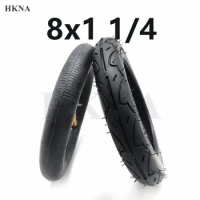 8X1 1/4 Scooter Tyre &amp; Inner Tube Set 8*1 1/4 Pneumatic Wheel Tire Suits Bike Electric / Gas Scooter Parts