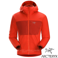 ARCTERYX始祖鳥 男款 Proton AR 超輕加厚登山透氣保暖連帽外套.夾克_主教紅