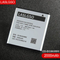 100% Good Quality 3.7V Battery 2000MAH EB-BG360BBE For Samsung Galaxy Core Prime G361 G3608 Win J2 J200