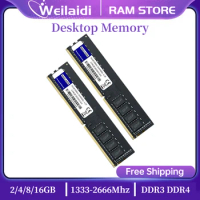 DDR3 DDR4 4GB 8GB 16GB 2400MHz 2666MHz PC4-19200 PC4-21300 PC4-25600 Desktop Memoria Ram Tabletop PC UDimm For All Motherboards
