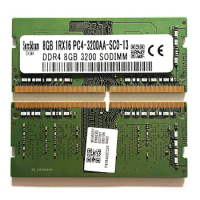 DDR4 8GB 3200 Laptop Memory 8GB 1RX16 PC4-3200AA-SC0-13 DDR4 RAMS 8GB 3200