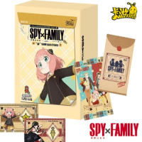 Japanese Anime SPY×FAMILY Collection Cards Cute Anya Handsome Lloyd Gentle Joel Exclusive Badge Thick Card Peripheral Kids Gifts