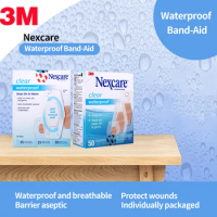 3M Nexcare Medical Household Breathable Baby Child Band-aid Transparent Antibacterial Dressing for Wounds Waterproof Band-aid