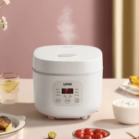 Mini Low Sugar Rice Cooker Multi-functional Intelligent Rice Cooker for Home Use Steamer Cooker for 1-4 People 1.6L 220V