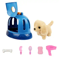 Plush Toys Electric Stuffed Animals For Girls Stuffed Dog Rabbit Electronic Sounding Animal Toys Walking Animal For Kids Girls