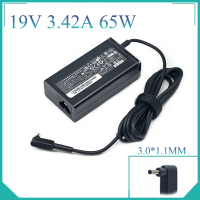 อะแดปเตอร์ไฟ AC แล็ปท็อป, 19V 3.42A 65W, ขนาด 3.0*1.1mm, สำหรับ ACER Aspire S3 S5 S7, ใหม่ P3 Iconia