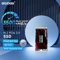 GUDGA M2 NVMe SSD128GB 256GB 512GB 1TB PCI-e 3.0X4 Solid Hard Disk PCIe 3.0 2242 3500/MBS Storage Full New for Laptop Tablets
