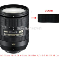 Lens Zoom Rubber Ring / Rubber Grip Repair Succedaneum For Nikon AF-S DX nikkor 16-85mm f/3.5-5.6G ED VR lens