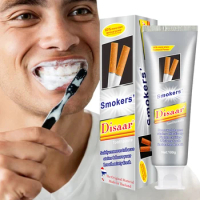 Smokers' Toothpaste Remove Bad Breath Stains Dental Bacteria Sturdy Gums Mouth Cleaning Whitening Fresh Breath Tooth Care 100g
