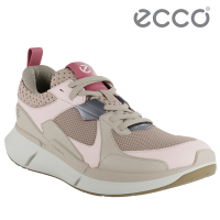 ECCO BIOM 2.2 W 健步戶外織物皮革休閒運動鞋 女鞋 柔粉色/石灰色/裸粉色