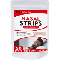 50 Strips Nasal Strips for Snoring and Breathing, Extra Strength Help Stop Snoring and Instant Nasal Congestion Relief