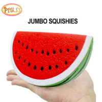 Squishy Kawaii Food Fruit Watermelon Squishy Slow Rising Jumbo Kawaii Squishies Kids Antistress Squeeze Toys Party Decor Gift