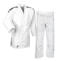【adidas 愛迪達】J500 柔道練習服(JUDO 武道 黑帶 投技 寢技 格鬥 武術 防身術 合氣道 柔術)