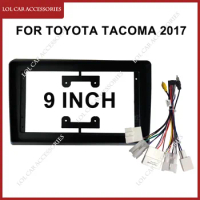 9 Inch For Toyota Tacoma 2017 Car Radio Android Stereo MP5 GPS Player 2 Din Head Unit Panel Casing Frame Fascia Install
