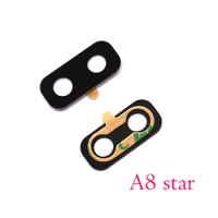 2pcs original New Rear Back Camera Glass Lens With Adhensive For Samsung Galaxy A8 Star SM-G885 Replacement