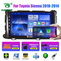 Car Radio For Toyota Sienna 10-14 2Din Android Octa Core Car Stereo GPS Navigation Player Multimedia Android Auto Player Carplay