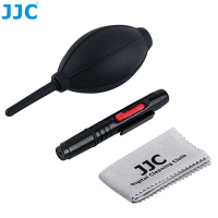 JJC三合一相機鏡頭清潔組CL-3(D)(含清潔吹氣球、lenspen拭鏡筆和拭鏡布各1)3-in-1 Cleaning Kit