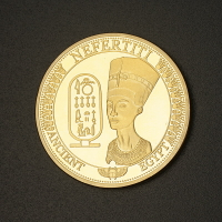 埃及艷后紀念章 獅身人面像紀念章系列金字塔文化紀念章金幣
